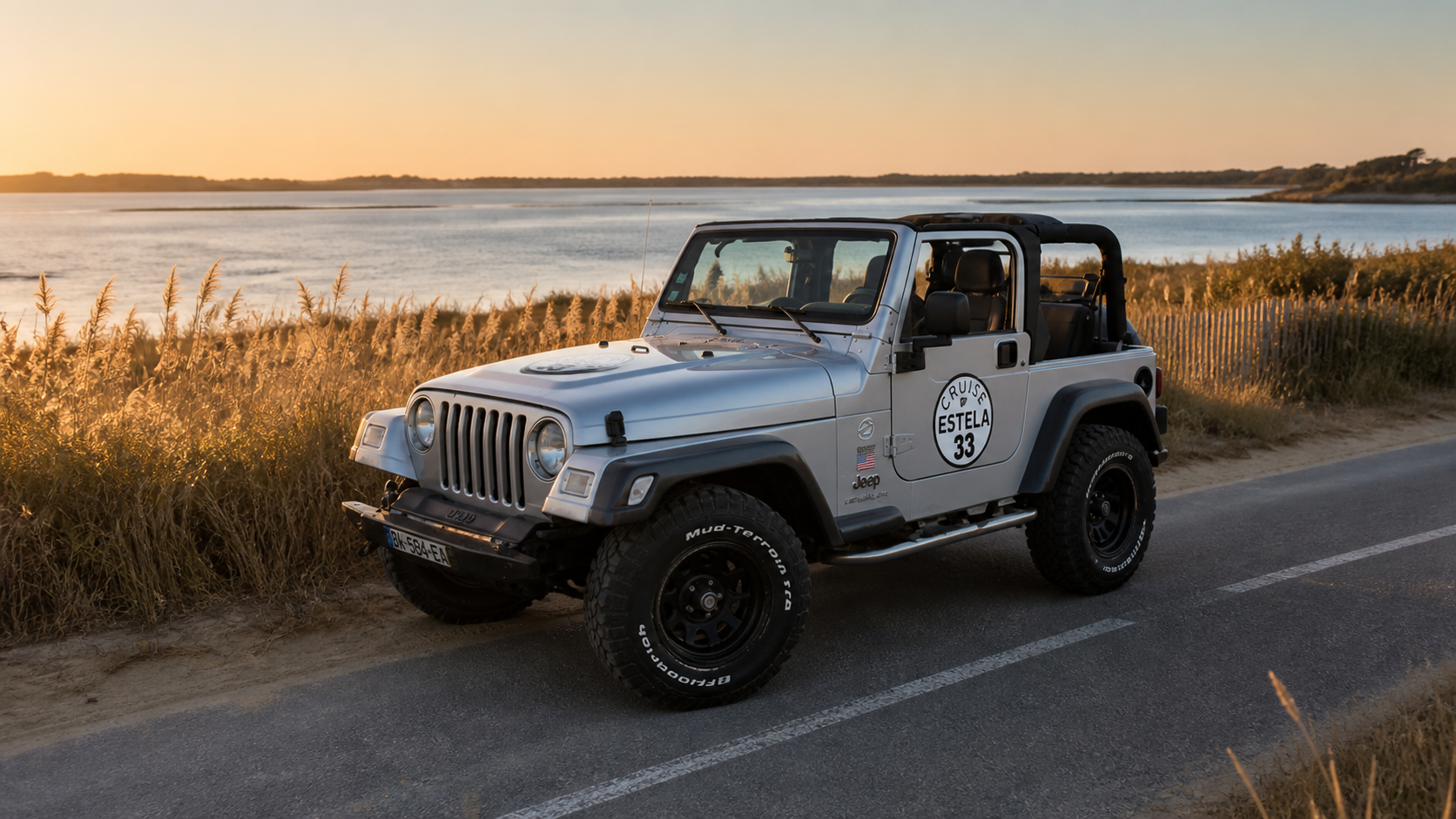 Louer une Jeep Wrangler autour d’Arcachon : l’expérience Estela Cruise